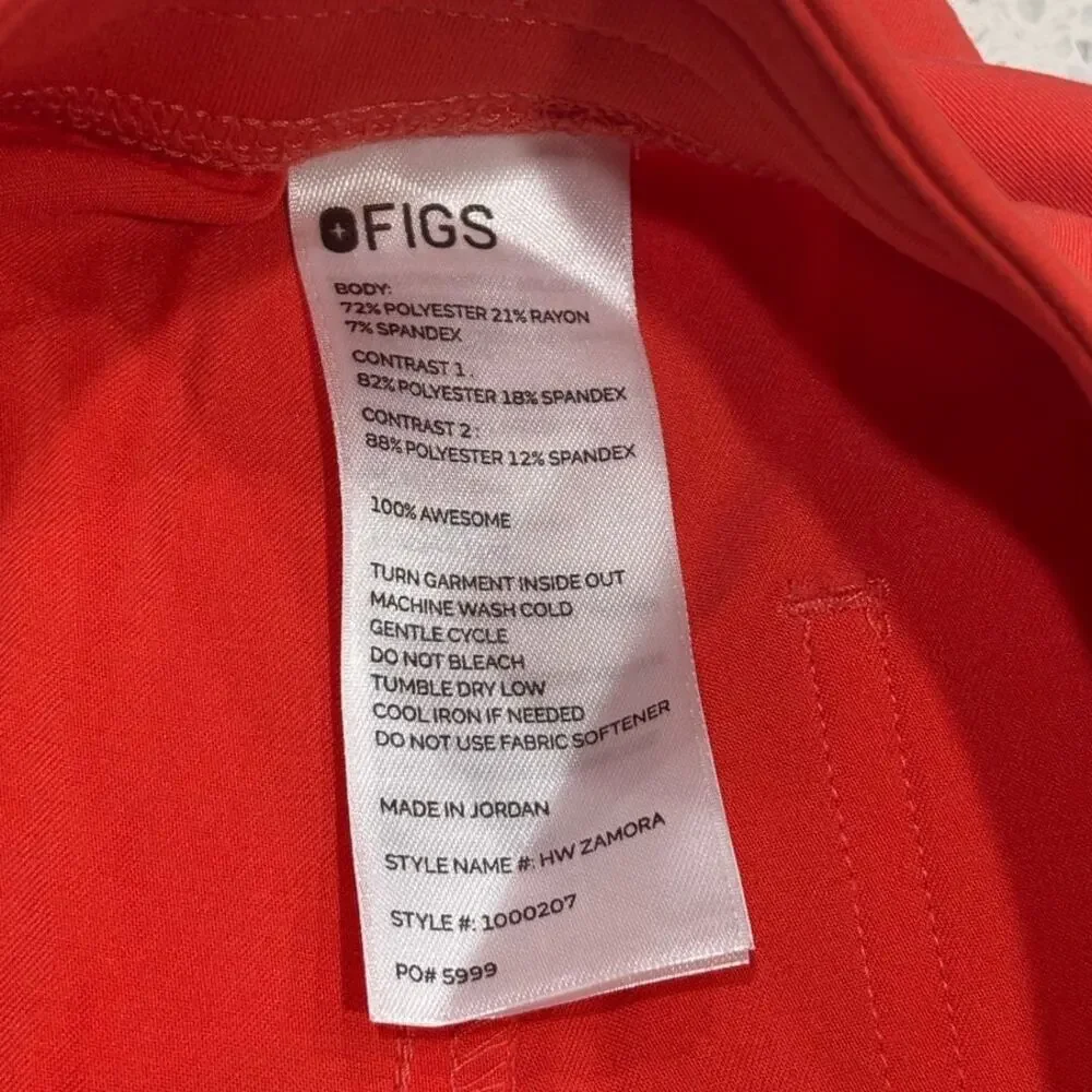 FIGS Zamora High-Rise Jogger Scrub Pant™ Small Tall NWOT